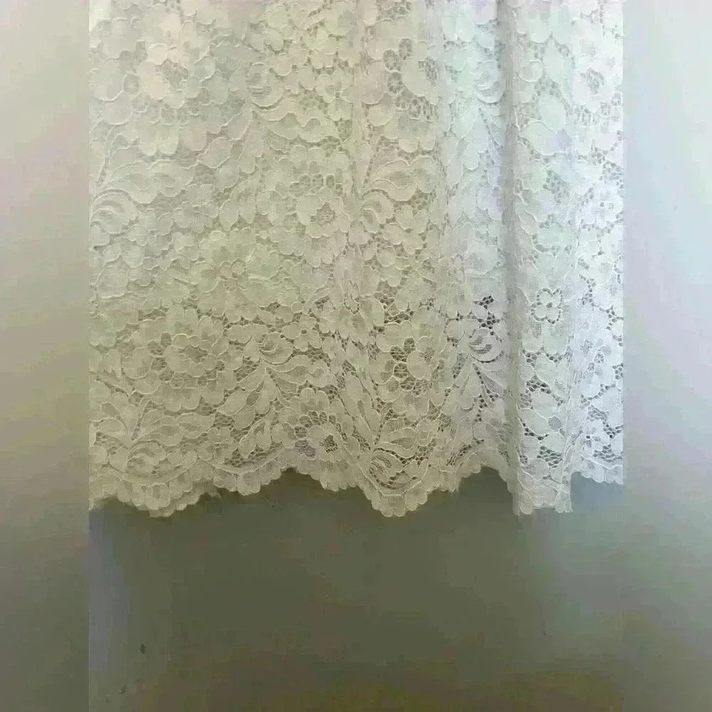 Express Lace V-Neck Midi Dress Size Small